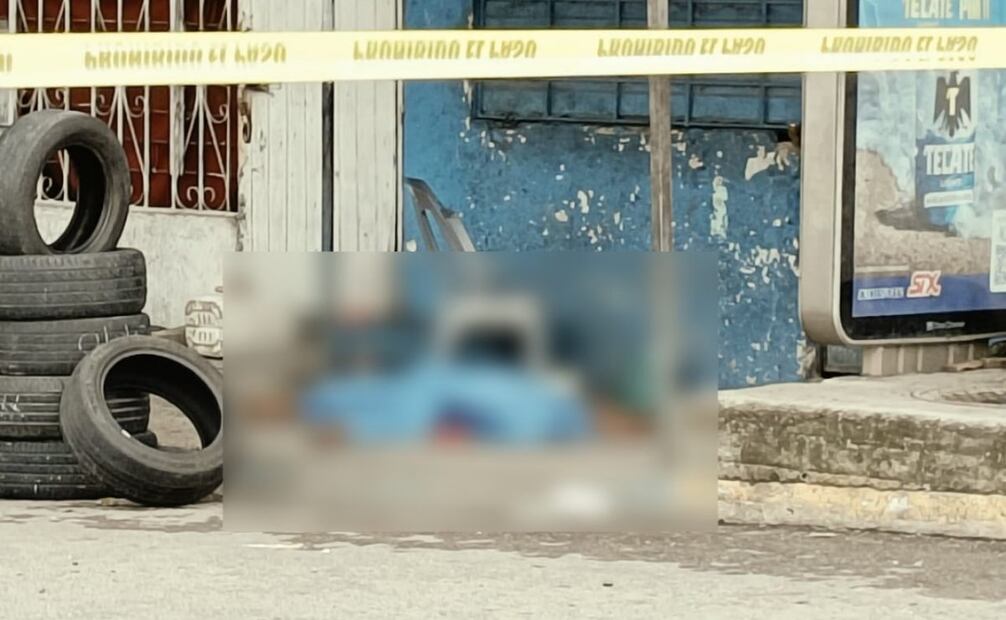 Uno de las personas asesinadas en Tabasco (17/09/2025). Foto: Especial