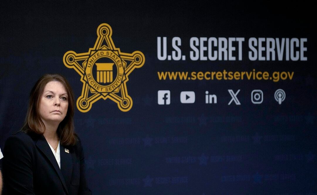Los republicanos citaron a declarar ante un comité parlamentario a la directora del Servicio Secreto, Kimberly Cheatle, en relación al intento de asesinato del expresidente Donald Trump. Foto: AP/Charles Rex Arbogast