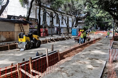 Primera fase de obras en la Zona Rosa, lista en abril
