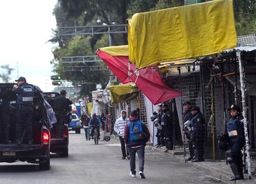 Retiran mil 500 puestos de la vía pública en Tepito