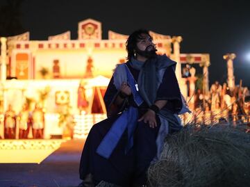 Inicia representación de escenas bíblicas en Iztapalapa