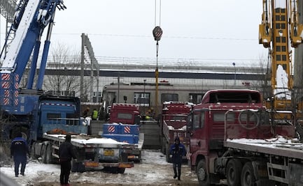 Chocan 2 trenes en Beijing por nevada intensa; reportan 515 heridos