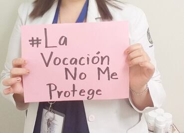Con el hashtag #LaVocaciónNoMeProtege, alumnos de Medicina exigen insumos
