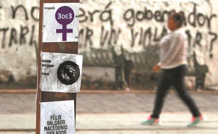 Feminismo pesa contra Salgado en primer mitin