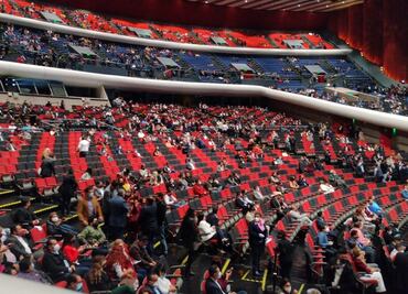 Morena festeja aniversario del triunfo electoral de AMLO en el Auditorio Nacional