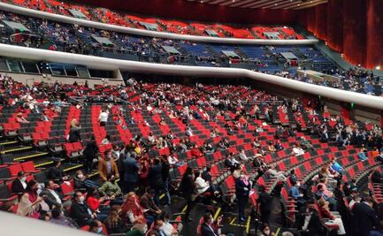 Morena festeja aniversario del triunfo electoral de AMLO en el Auditorio Nacional