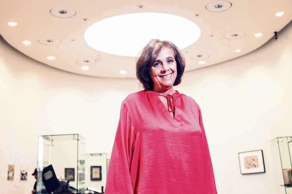 Ana María Shua habla de la antología editada por Páginas de Espuma. (FOTO: GERMAN ESPINOSA. EL UNIVERSAL)