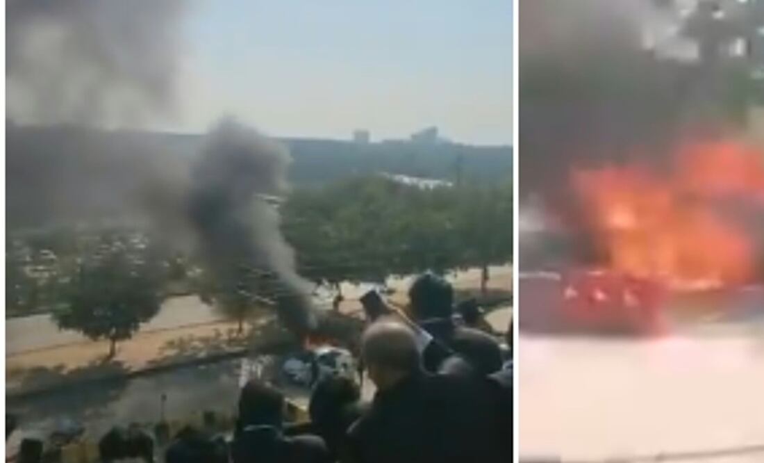 Videos del ataque en Paquistán se difundieron en redes sociales. FOTO: ESPECIAL