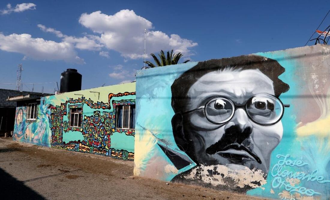 Murals in the Morelos quarter, in Hidalgo – Photo: Valente Rosas/EL UNIVERSAL