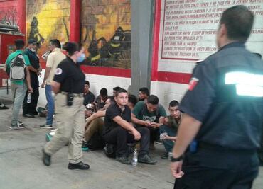 Aseguran a 51 migrantes en la Texcoco-Lechería