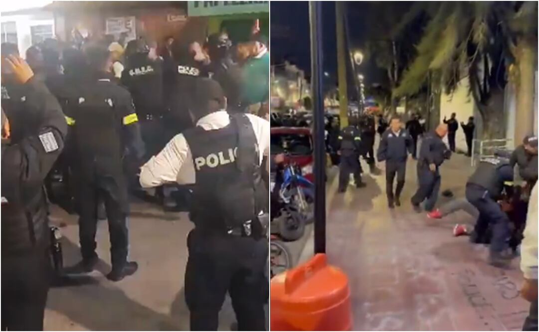 Enfrentamiento. Foto: Captura de pantalla