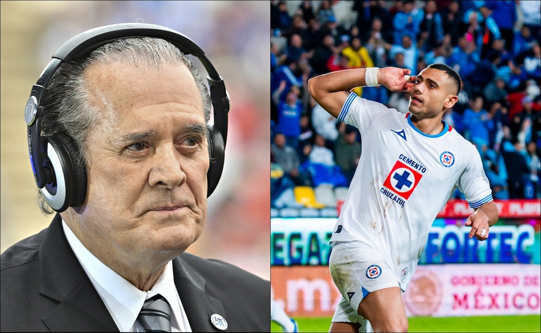 Raúl Orvañanos se equivoca y le cambia el nombre a Giorgos Giakoumakis en plena transmisión - Fotos: Imago7