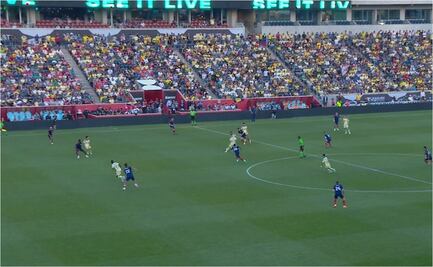 América: El polémico gol que le invalidaron a Julián Quiñones