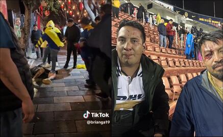 El Clásico Capitalino se tiñó de rojo; aficionados del América agreden, provocan violencia y caos contra hinchas de Pumas