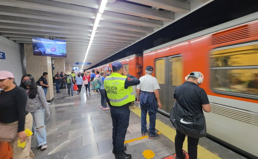 Línea 2 del metro de la CDMX. Foto: especial
