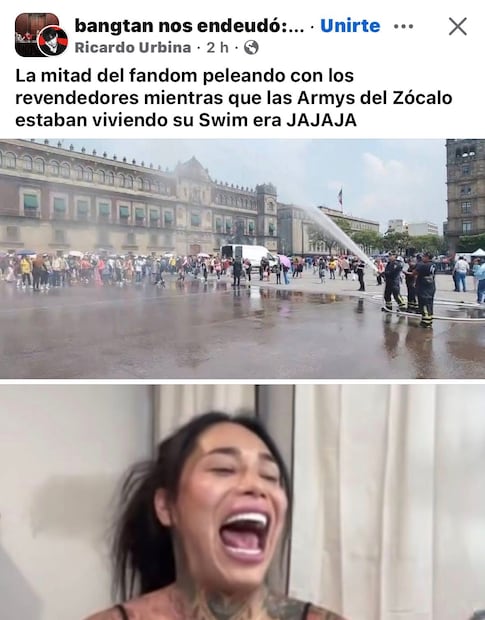 Los mejores memes que dejó BTS en el Palacio Nacional. Foto: Redes Sociales