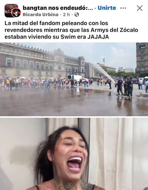 Los mejores memes que dejó BTS en el Palacio Nacional. Foto: Redes Sociales