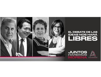 Díaz Durán propone debates en contienda a dirigencia de Morena