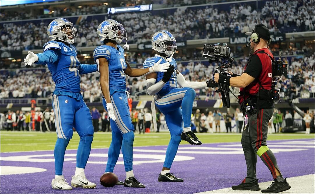 Detroit Lions ganan el título divisional 30 años después en la NFL - Foto: AP