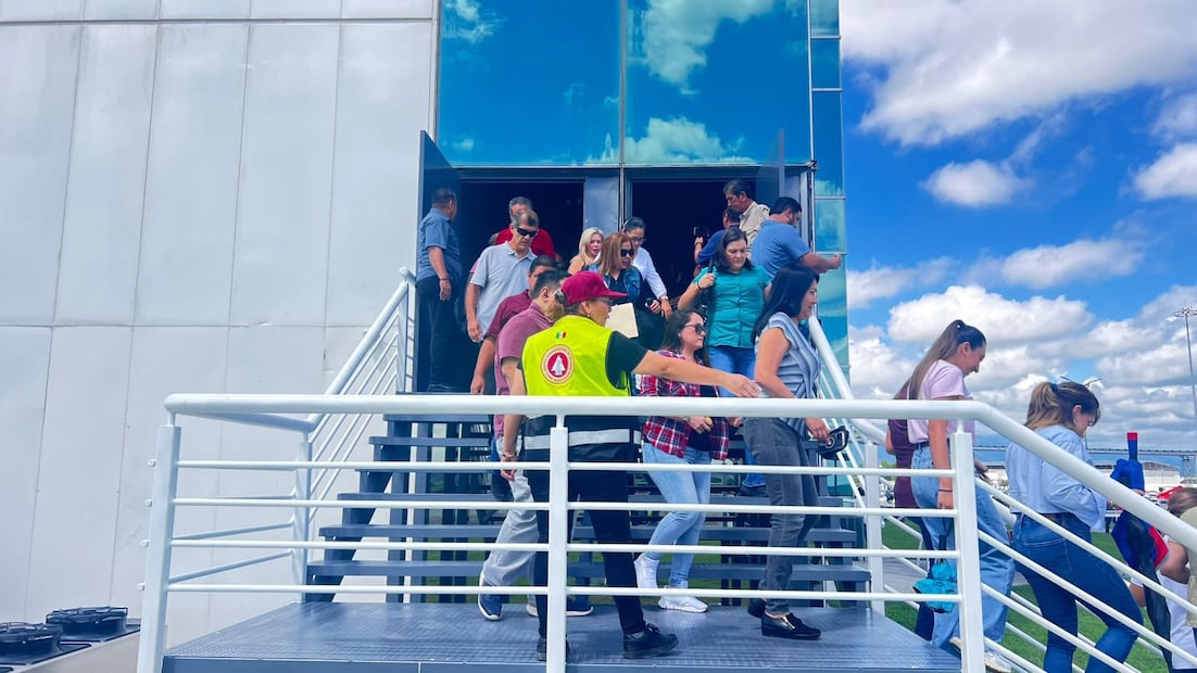 En Tamaulipas participan más de 77 mil personas en el Simulacro Nacional 2025. (Foto: especial)