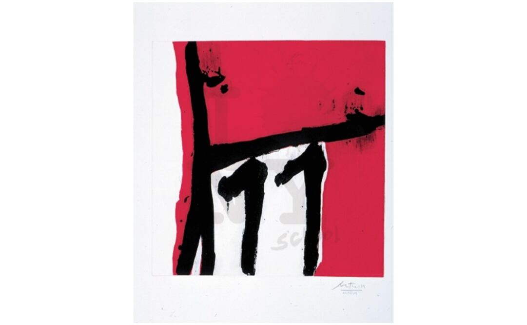 Mexican night II, Robert Motherwell. Foto: Archivo EL UNIVERSAL