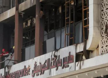 Incendio en centro comercial de Irak deja más de 60 muertos; el lugar había sido inaugurado hace 5 días