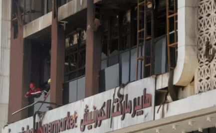 Incendio en centro comercial de Irak deja más de 60 muertos; el lugar había sido inaugurado hace 5 días