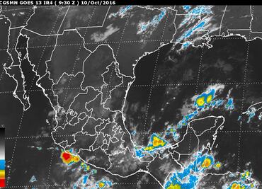 Continuarán lluvias y bajas temperaturas en la mayor parte del país