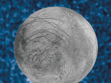 La NASA captó emisiones de agua en luna de Júpiter