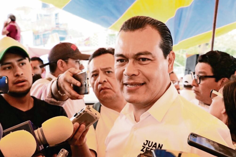 El candidato del PRD acusa a su adversaria de Morena de tener señalamientos de corrupción y no pronunciarse en temas de izquierda. (TOMADA DE TWITTER)