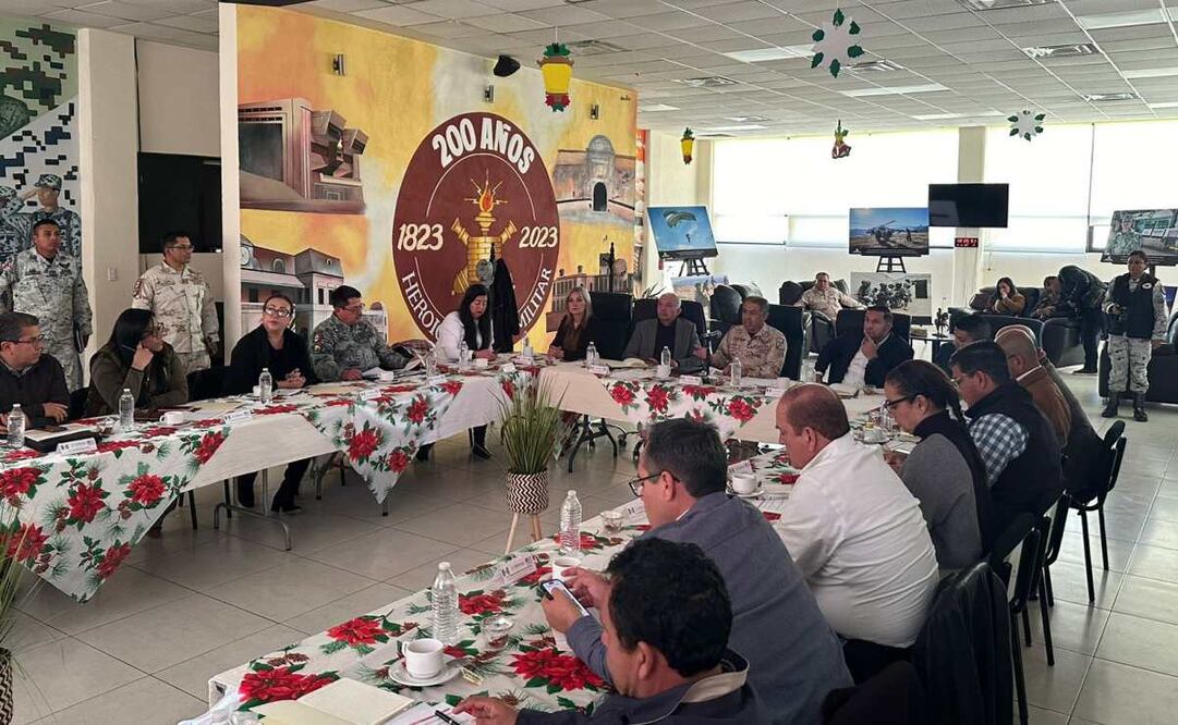 En Coahuila acuerdan fortalecer puntos de repatriación y albergues ante posible deportación masiva de migrantes (16/12/2024). Foto: Especial