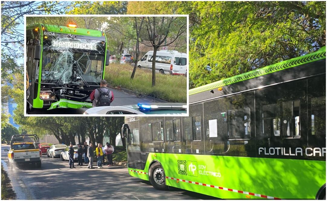 Accidente de unidad de RTP. Foto: Especial
