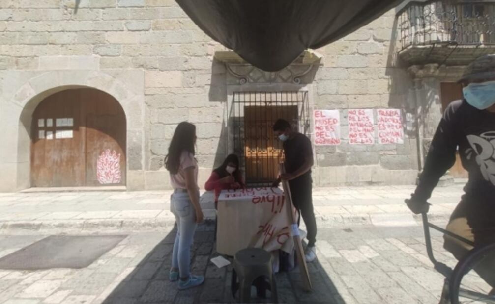 “MACO es de los artistas y de la comunidad”: Protestan contra cierre del Museo de Arte Contemporáneo de Oaxaca