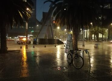 Registran lluvia en siete delegaciones de la CDMX