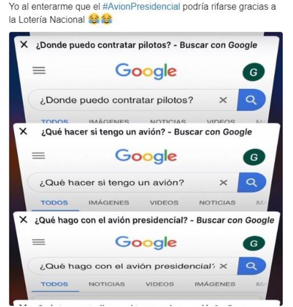 No cesan los memes por posible rifa de avión presidencial
