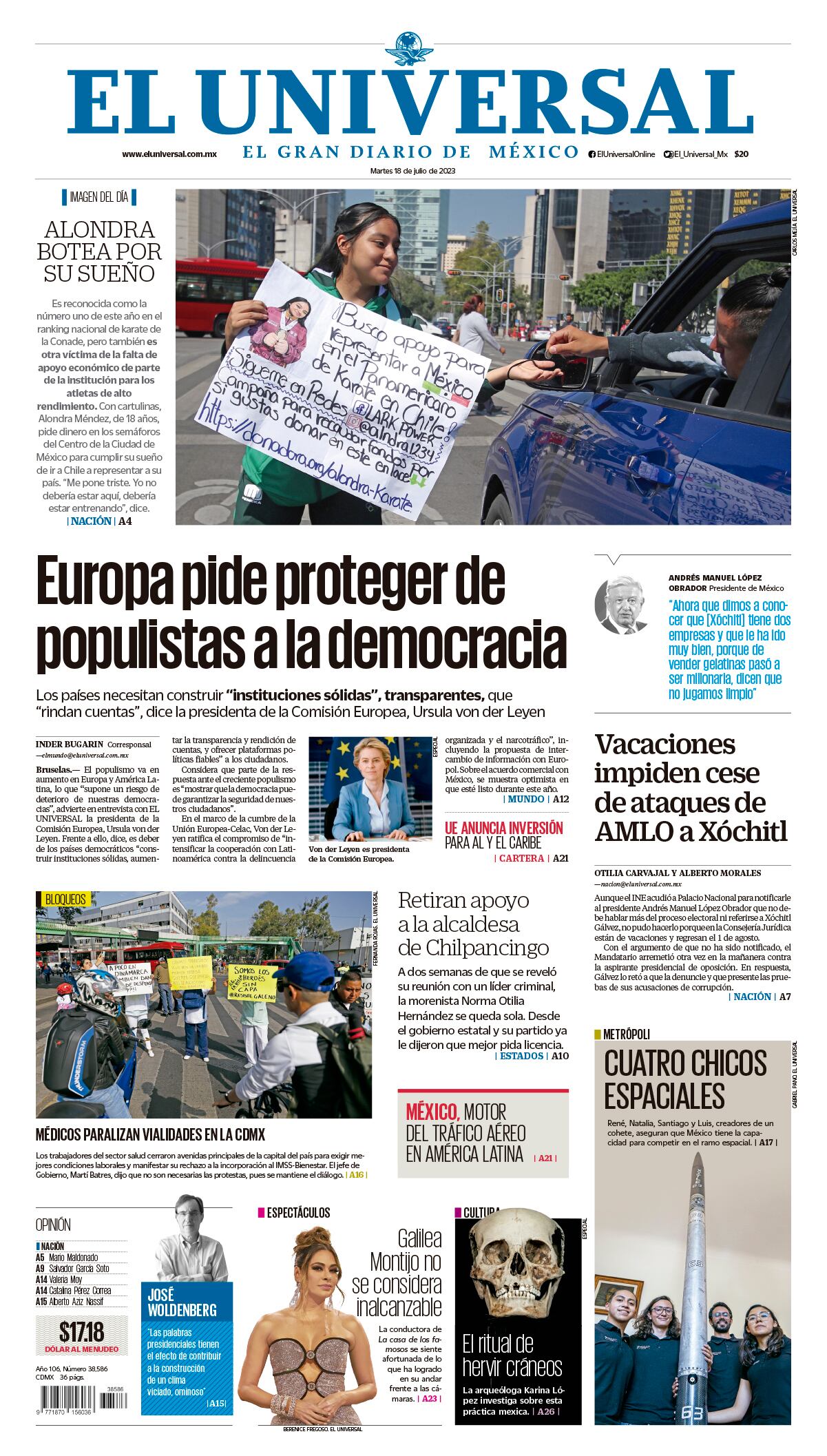 Portada impresa