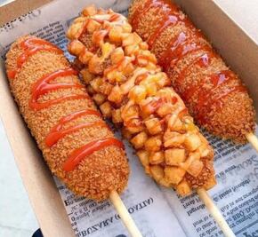 Prepara banderillas coreanas