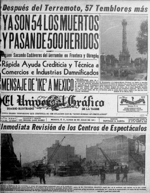 Cuando se cayó el Ángel de la Independencia