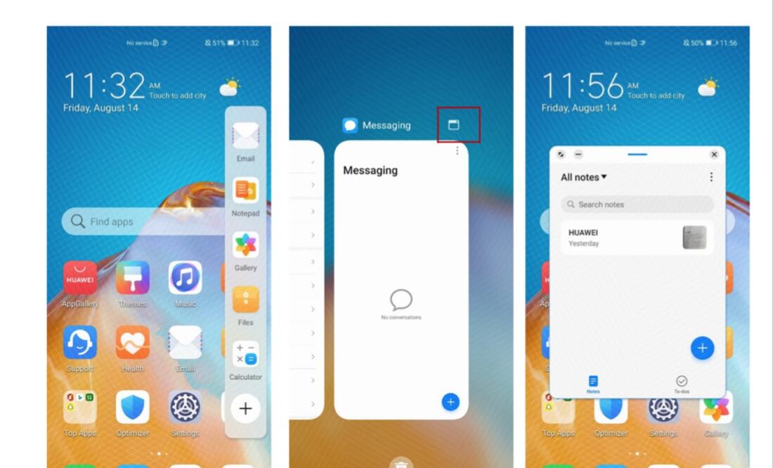 Presenta nuevos accesos directos.