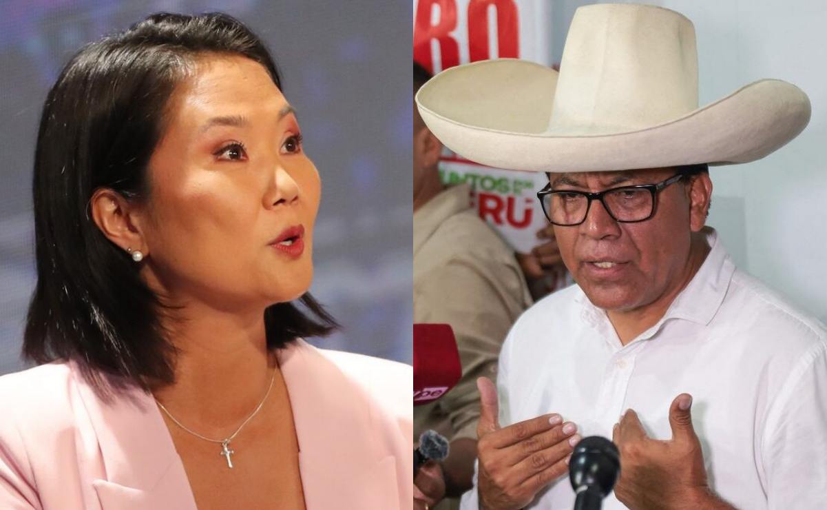 La derechista Keiko Fujimori aventaja levemente al izquierdi