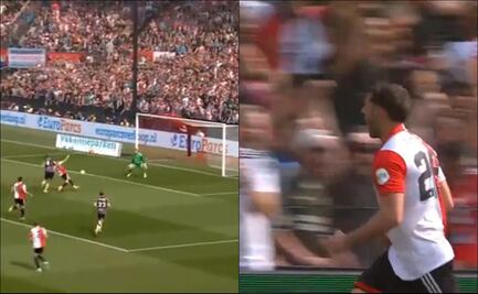 VIDEO: Santiago Giménez vuelve a marcar y acerca a Feyenoord al título de Eredivisie