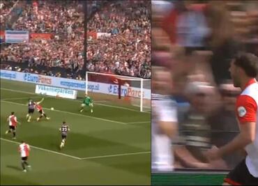 VIDEO: Santiago Giménez vuelve a marcar y acerca a Feyenoord al título de Eredivisie