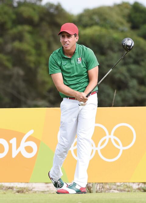 El tamaulipeco tuvo un mal domingo, con 73 golpes, dos sobre par (FACUNDO ARRIZABALAGA. EFE)