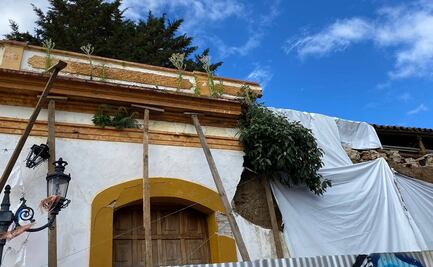 Se derrumba parte del edificio donde sesionó el primer Congreso Constituyente de Chiapas