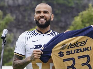 Pumas: El extraño número que utilizará Dani Alves en el Clausura 2023