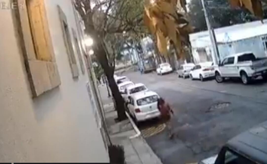 Video de asalto en Benito Juárez