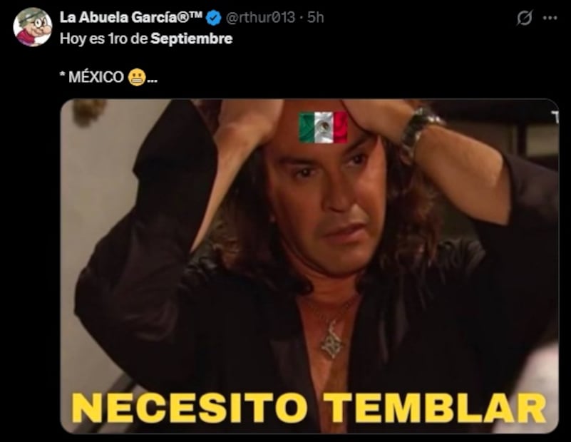 Los mejores memes que dejó la llegada de septiembre. Foto: Captura de pantalla