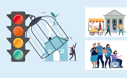 Este es el semáforo del regreso a la "nueva normalidad"