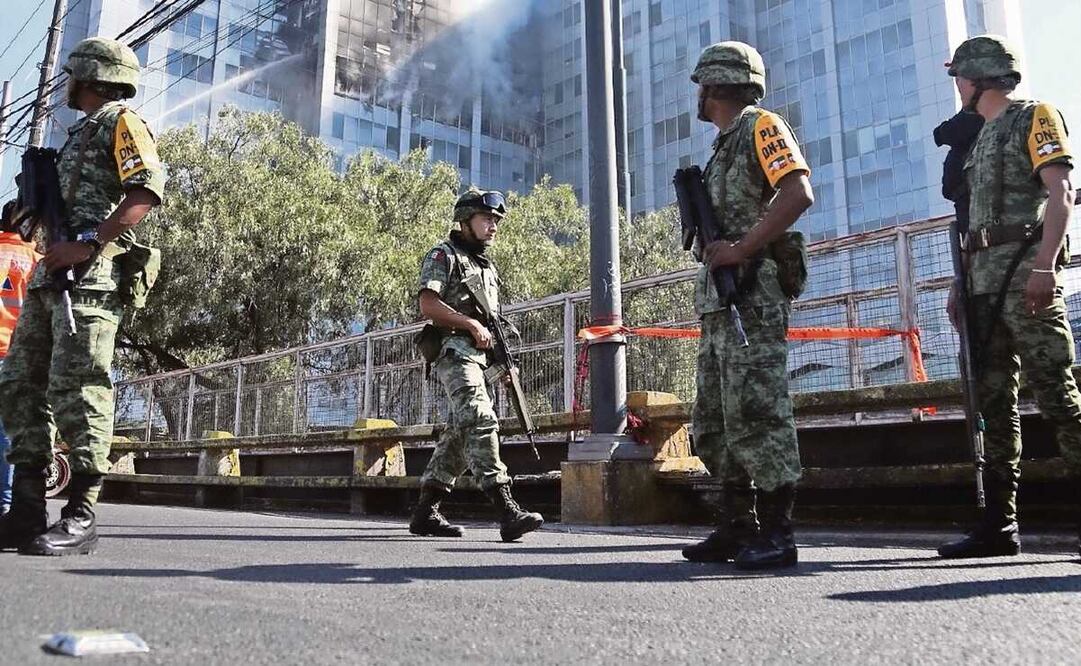 Presencia de militares en las calles del país. Foto: ARCHIVO EL UNIVERSAL