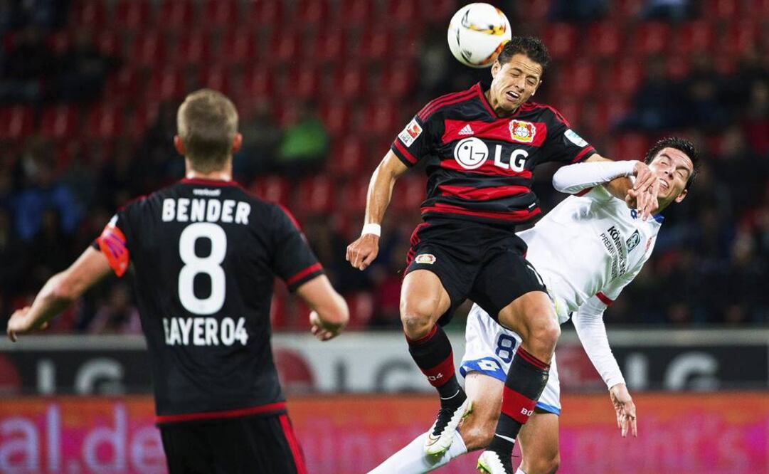 Hernández logró su primer gol en Bundesliga. Foto: EFE